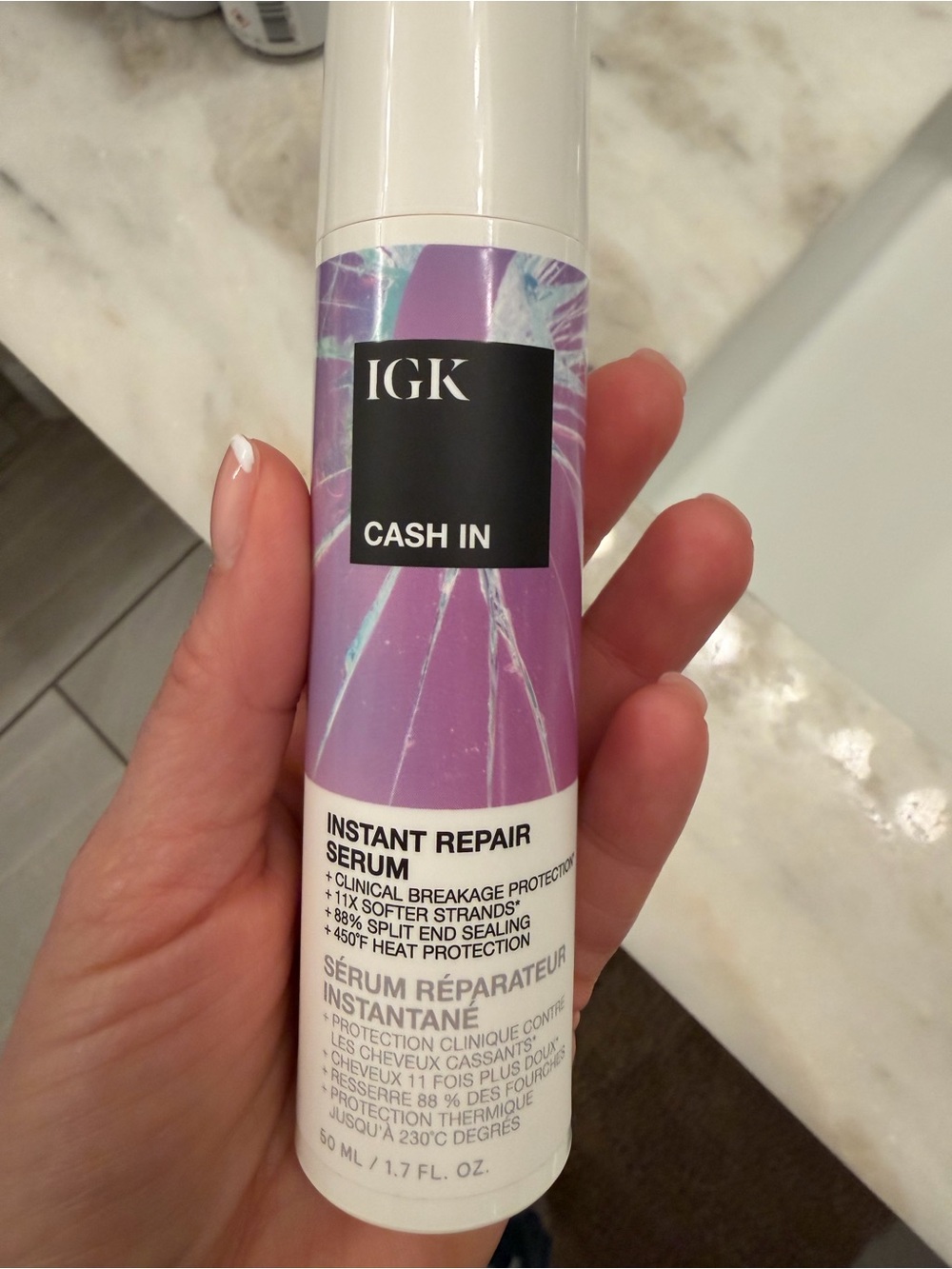 IGK Cash In Instant Repair Serum - Purple